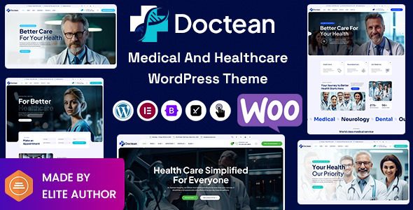 Doctean (v2.7) Medical And Healthcare WordPress Theme