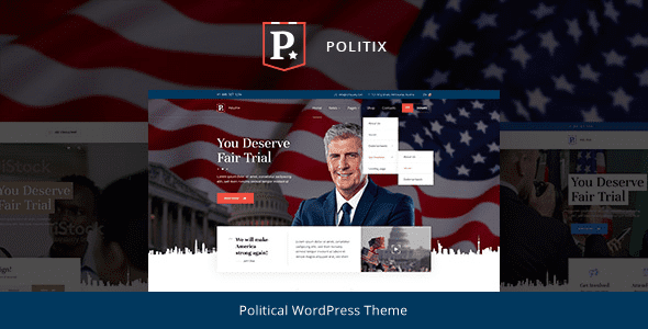 Politix v1.0.7 Political Campaign WordPress Theme