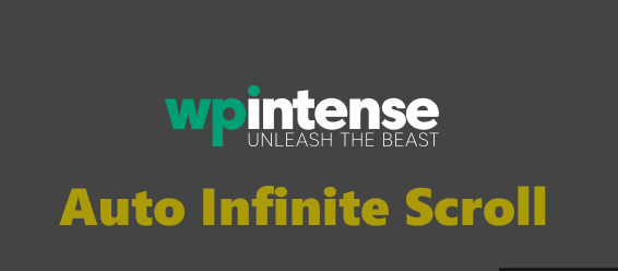 Auto Infinite Scroll by WP Intense v1.61