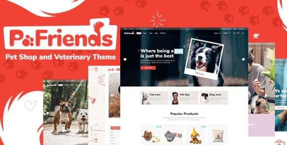 v1.5 PawFriends Pet Shop and Veterinary Theme
