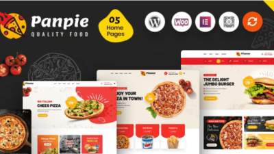 Panpie (v3.2.3) Restaurant WordPress Theme [Activated]