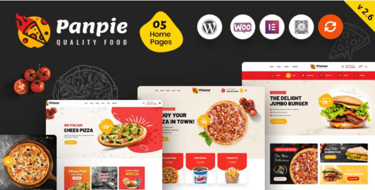 Panpie (v3.2.3) Restaurant WordPress Theme [Activated]