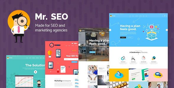Mr. SEO v2.1 Social Media Marketing Agency Theme