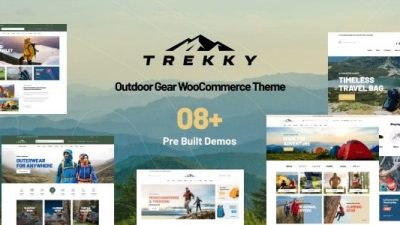 Trekky (v1.3.0) Outdoor Gear WooCommerce Theme