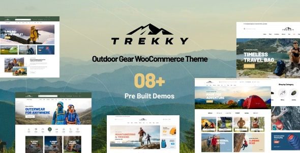 Trekky (v1.3.0) Outdoor Gear WooCommerce Theme