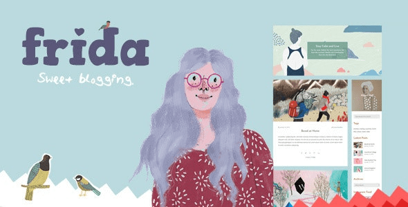 Frida v7.0.3 A Sweet & Classic Blog Theme