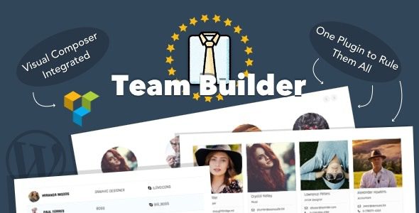Team Builder v1.5.7 Meet The Team WordPress Plugin