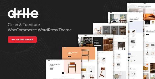 Drile (v1.2.1) Furniture WooCommerce WordPress Theme
