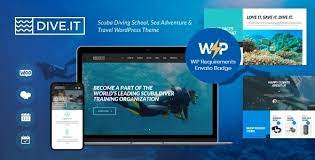 DiveIt (v1.4.2) Scuba Diving School, Sea Adventure & Travel WP Theme