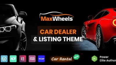 Maxwheels (v1.1.3) Car Dealer Automotive & Classified Multivendor WordPress Theme