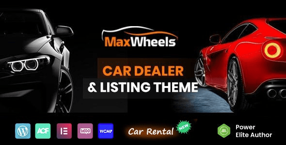 Maxwheels (v1.1.3) Car Dealer Automotive & Classified Multivendor WordPress Theme