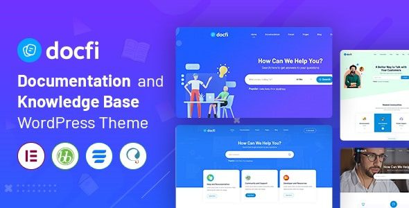 Docfi (v2.3.1) Documentation and Knowledge Base WordPress Theme