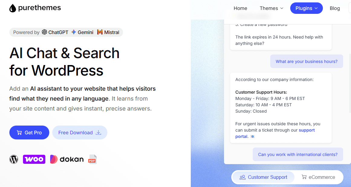 AI Chat & Search Pro (ChatBot) 插件下载