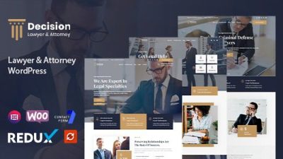 Decision (v1.0.4) Law & Lawyer WordPress Theme