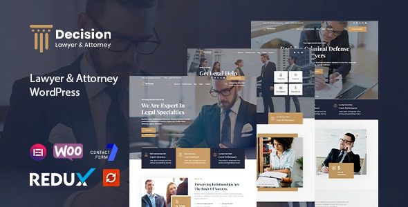 Decision (v1.0.4) Law & Lawyer WordPress Theme