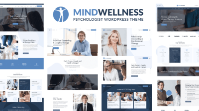 Mindwellness (v1.0.4) Psychology and Counseling WordPress Theme