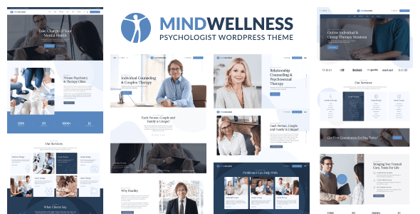 Mindwellness (v1.0.4) Psychology and Counseling WordPress Theme