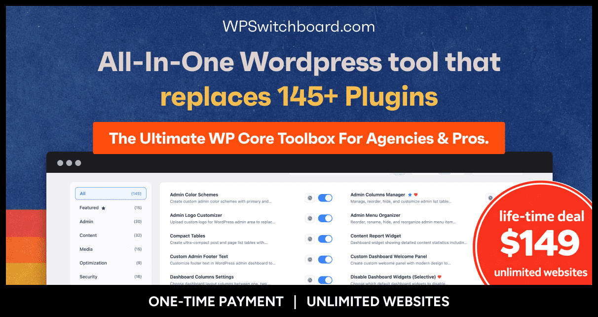 WP Switchboard Pro v1.3.1
