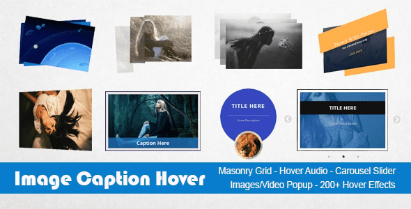 Image Caption Hover Pro WordPress Plugin v20.0