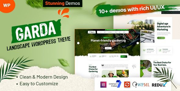 Garda v1.0.5 Gardening WordPress Theme