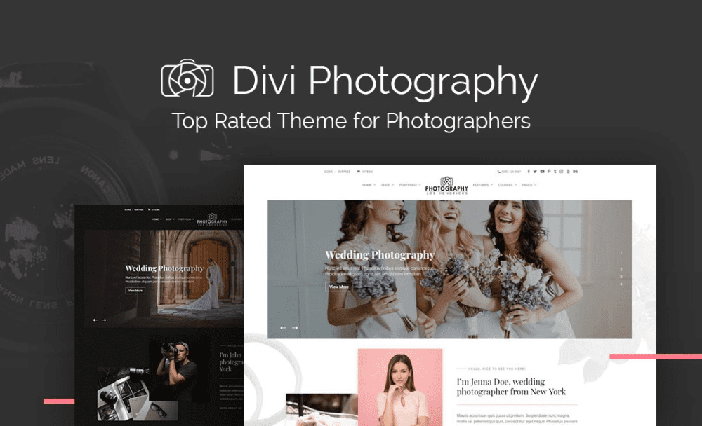Divi Photography v1.0.11 [Wpzone]