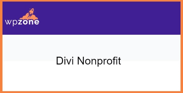 Divi Nonprofit v1.1.4 [Wpzone]