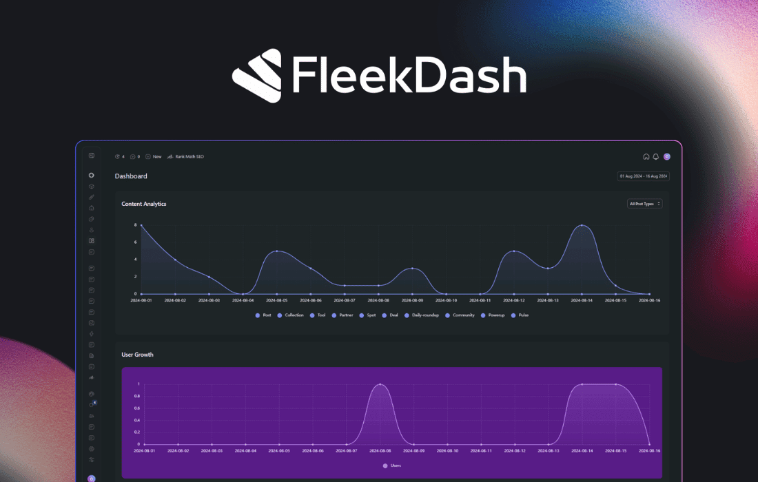 FleekDash V2 (Beta Release) v2.2.9