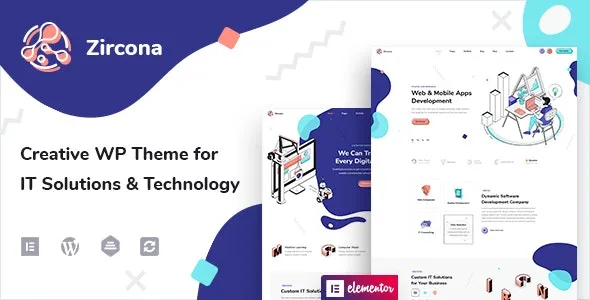Zircona (v1.2.11) IT Solutions & Technology WordPress Theme [Activated]