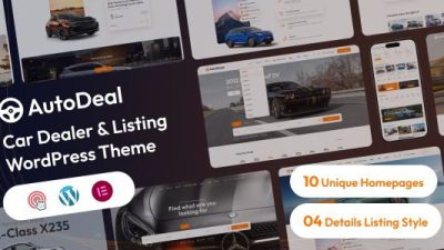 AutoDeal (v1.0.2) Car Dealer & Listing WordPress Theme