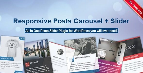 Responsive Posts Carousel WordPress Plugin v15.3