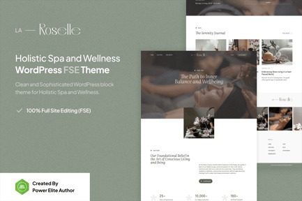 La Roselle v1.0.0 Holistic Spa & Wellness WP Theme