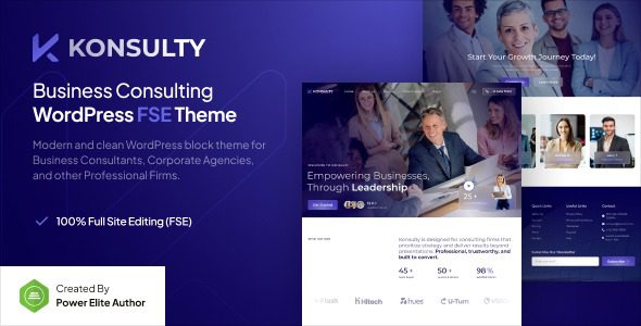 Konsulty v1.0.0 Business Consulting WordPress Theme