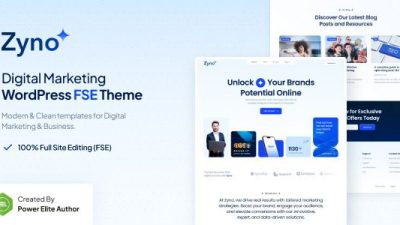Zyno v1.0.3 Digital Marketing Agency WordPress Theme
