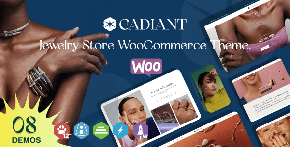 Cadiant (v1.0.9) Jewelry Store WordPress Theme