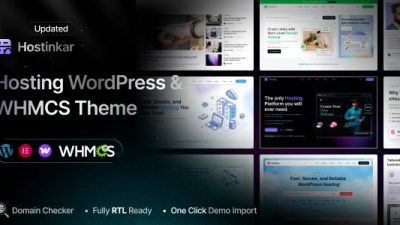 Hostinkar v1.0.2 Hosting WordPress & WHMCS Theme