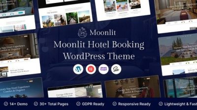 Moonlit (v1.2.0) Hotel Booking WordPress Theme