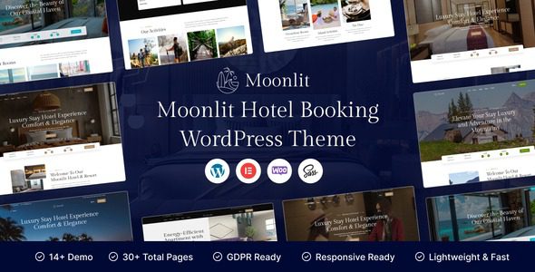 Moonlit (v1.2.0) Hotel Booking WordPress Theme