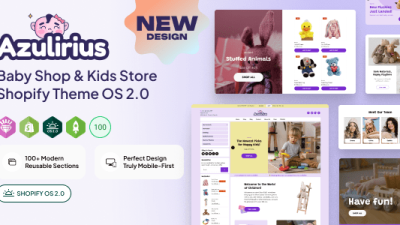 Azulirius shopify主题下载