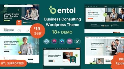 Bentol v1.4 Business Consulting WordPress Theme