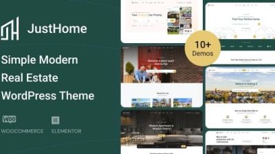 Justhome (v1.0.20) Real Estate WordPress Theme