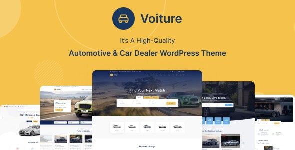 Voiture (v1.1.19) Automotive & Car Dealer WordPress Theme