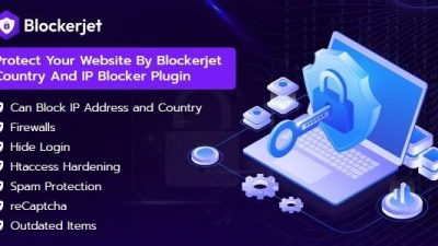 Blockerjet (v1.0.1) IP & Country Blocking WordPress Plugin 