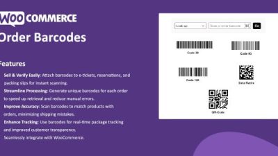 Order Barcodes for WooCommerce插件下载