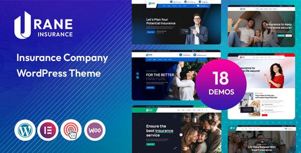 Urane (v1.0) Insurance Agency & Finance WordPress Theme