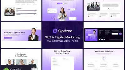 Optizeo (v1.0) SEO Digital Marketing WP Block Theme