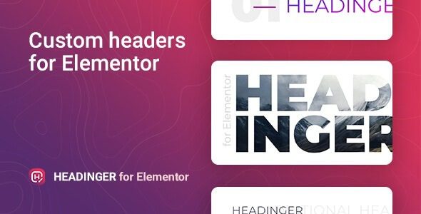 Headinger v1.1.5 Customizable Headings for Elementor