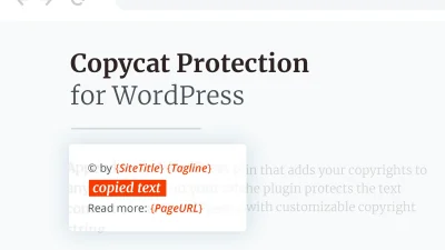 Copycat Protector for WordPress v1.1.2