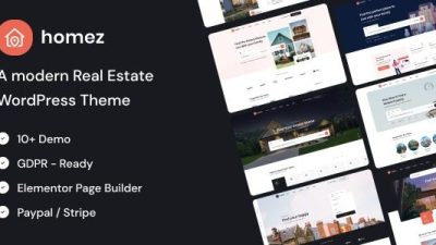 Homez (v1.0.32) Real Estate WordPress Theme