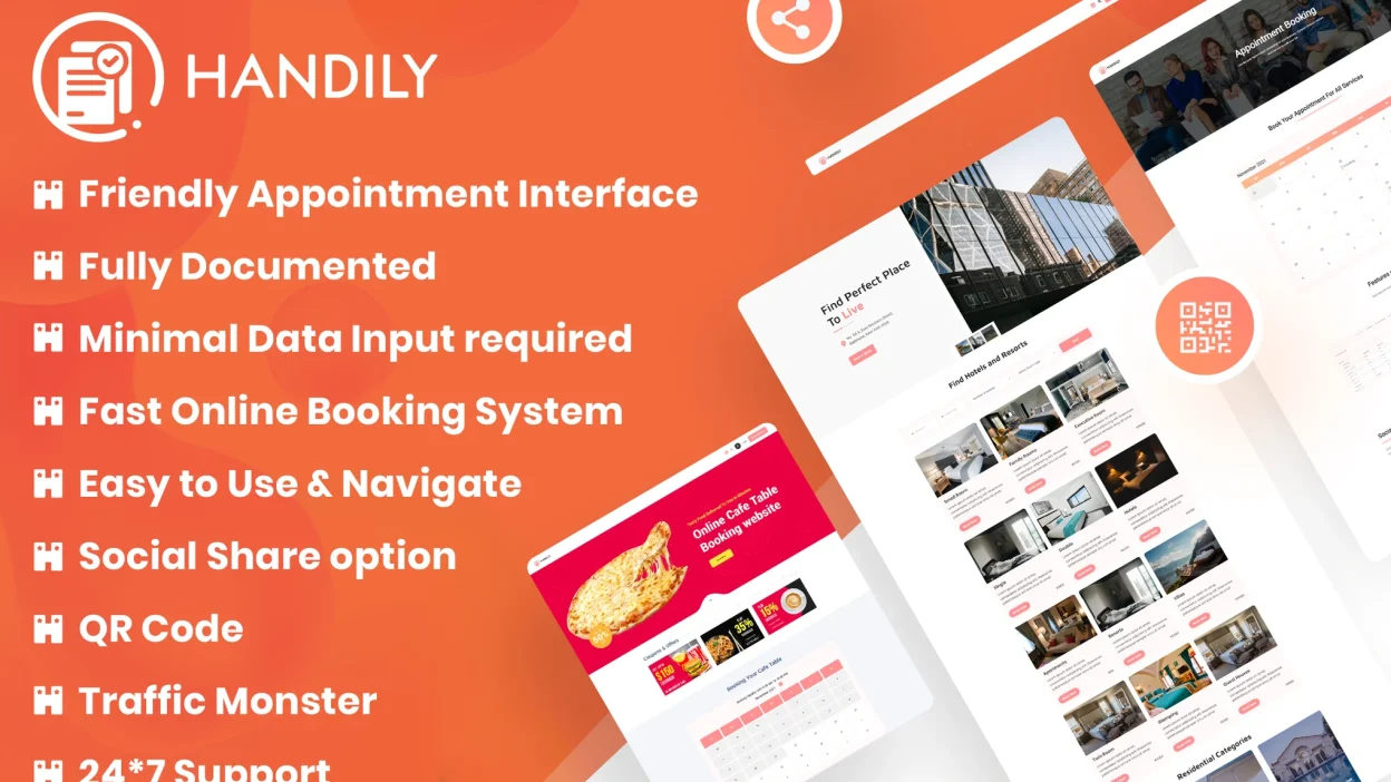 Handily Booking System v1.0.0