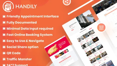 Handily Booking System v1.0.0